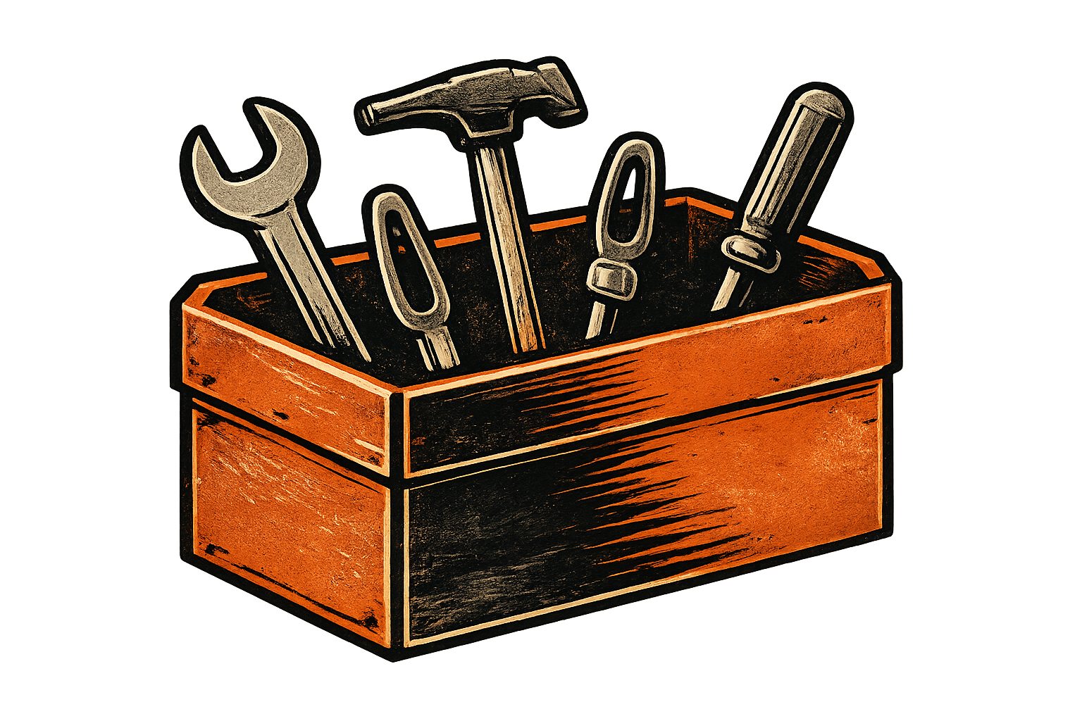 A box of tools